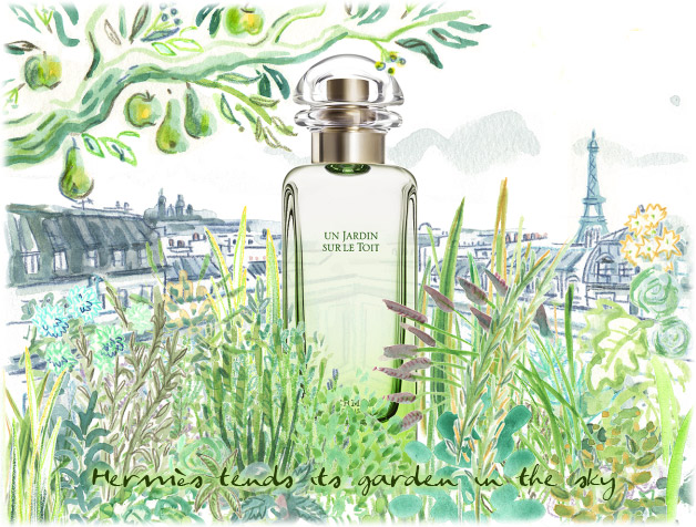 parfum hermes jardin sur le toit