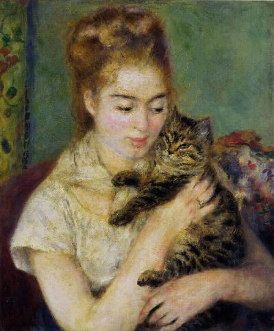 woman-with-a-cat