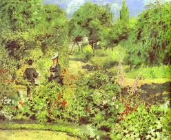 Renoir garden at fontenay